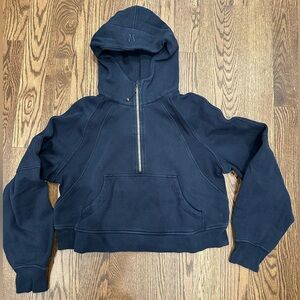Lululemon Scuba Oversized
Half-Zip Hoodie - True Navy / Gold